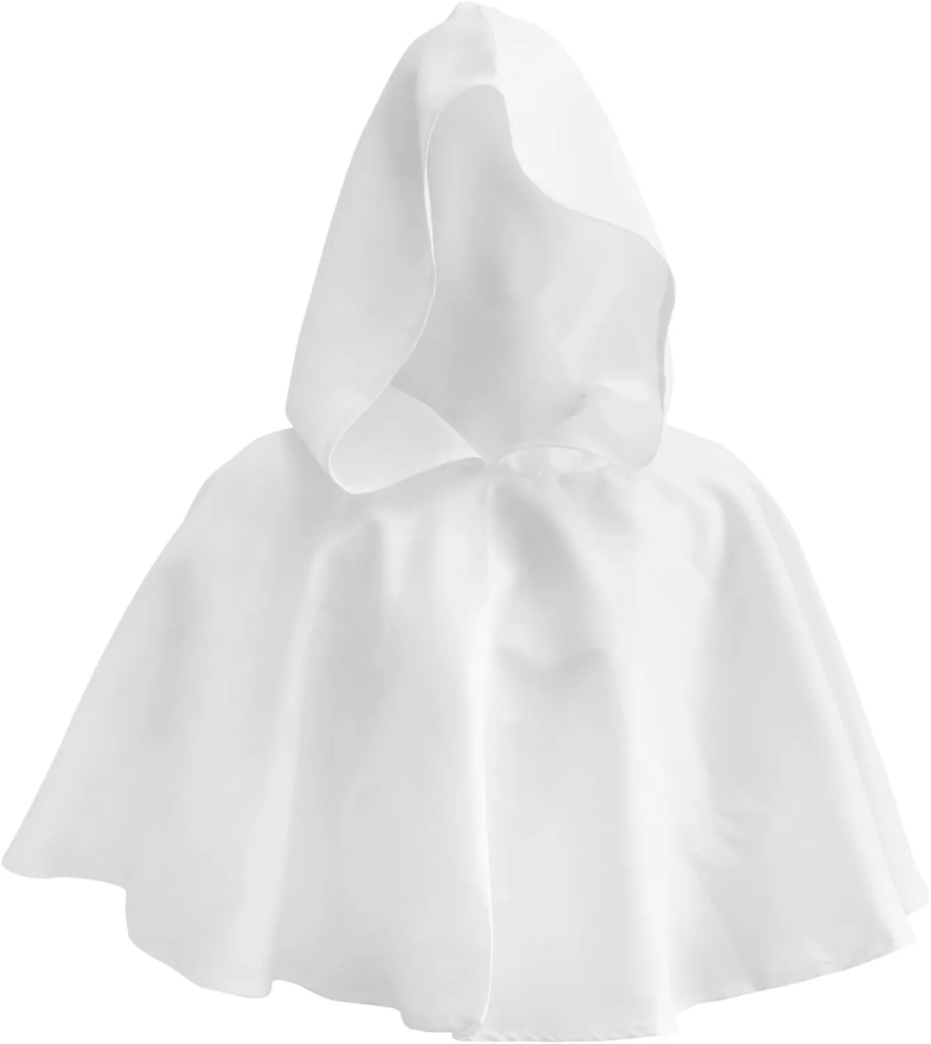 1Pc Medieval Monk Cloak Hooded Cape for Halloween Cosplay Costume Shawl No Necklace