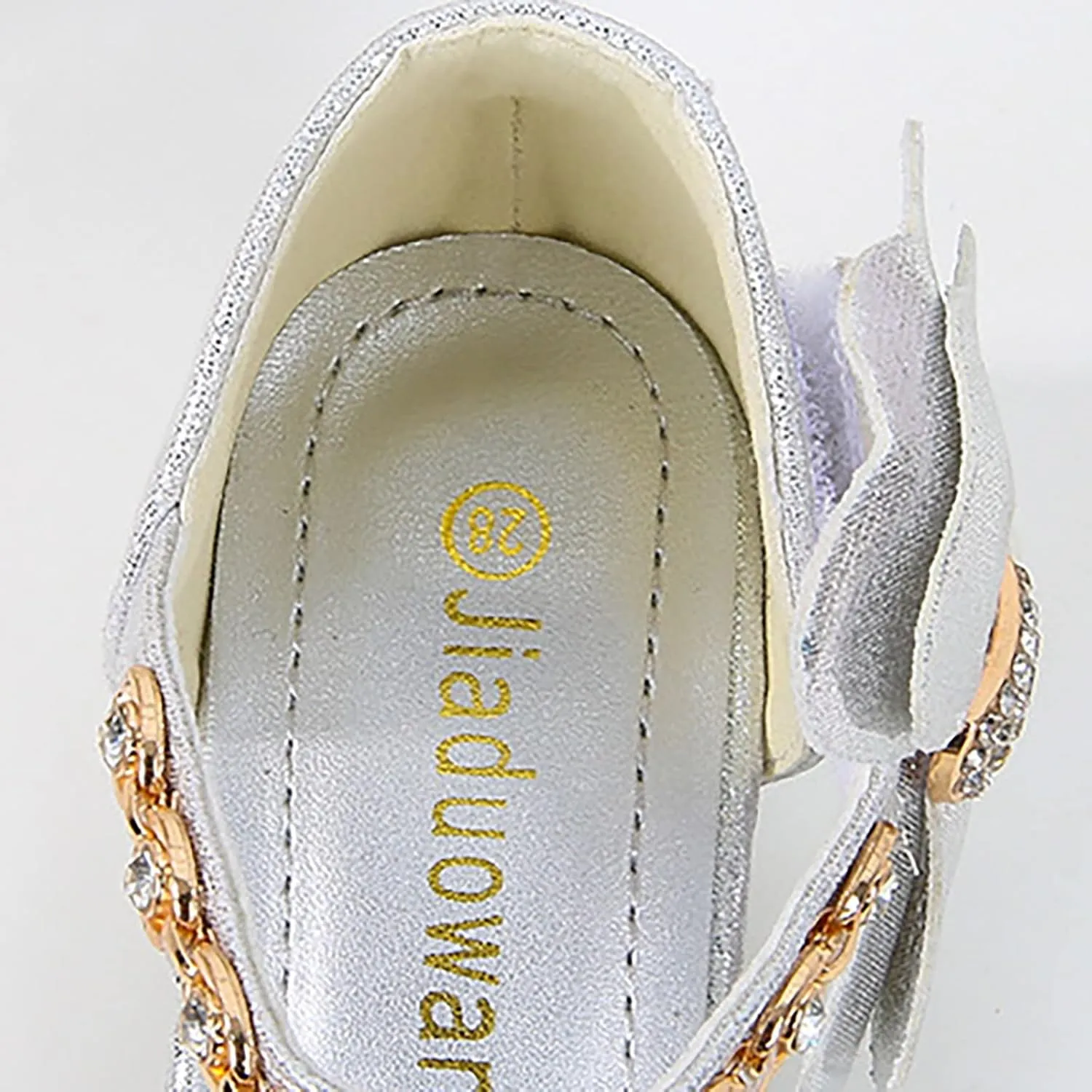 2025 Girls Heeled Shoe Dress Shoes Bows Heel Princess Flower Wedding For Toddler Little Kid