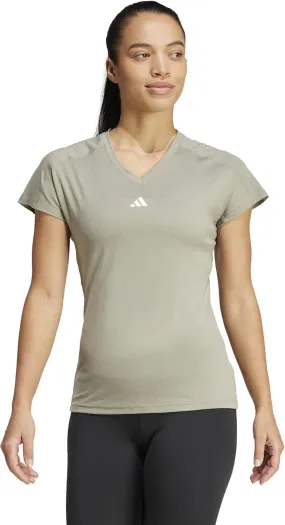 adidas Workout Essentials Womens V-Neck T-Shirt