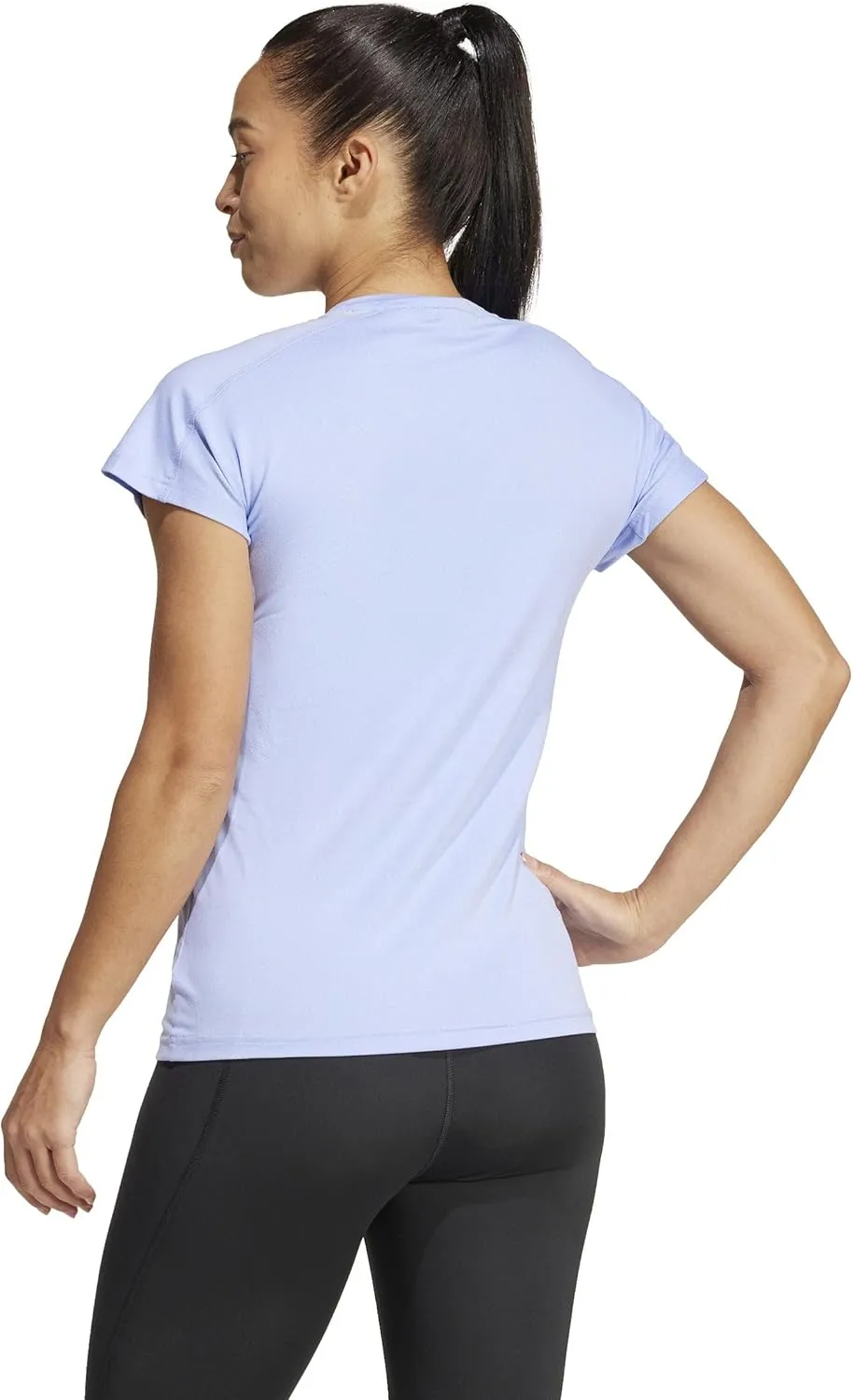 adidas Workout Essentials Womens V-Neck T-Shirt