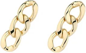 BESPORTBLE 1 Pair Trendy Circle Earrings Minimalist Gold Dangle Earrings for Women Boho Statement Jewelry