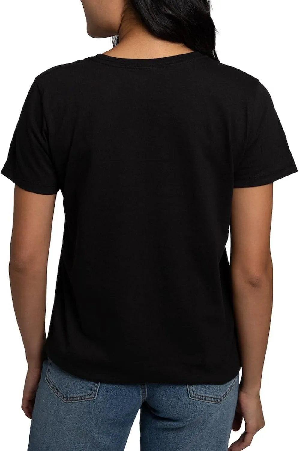 CafePress Buy Local Fresh & Organic Women's Dark T Shirt Womens Cotton Dark T-Shirt