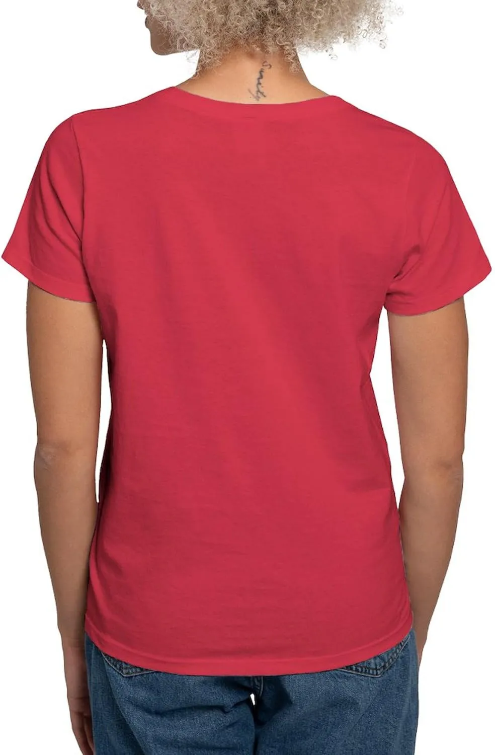 CafePress Buy Local Fresh & Organic Women's Dark T Shirt Womens Cotton Dark T-Shirt