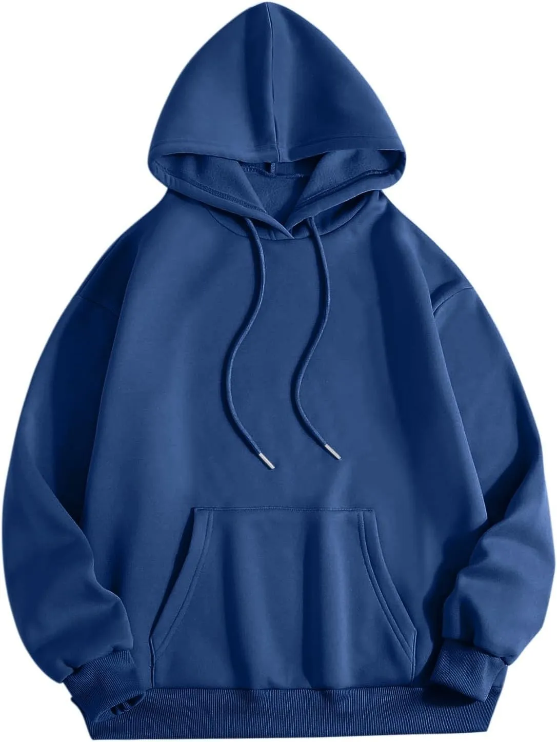Christian Women's Oversized Blue Hoodie, Size Large