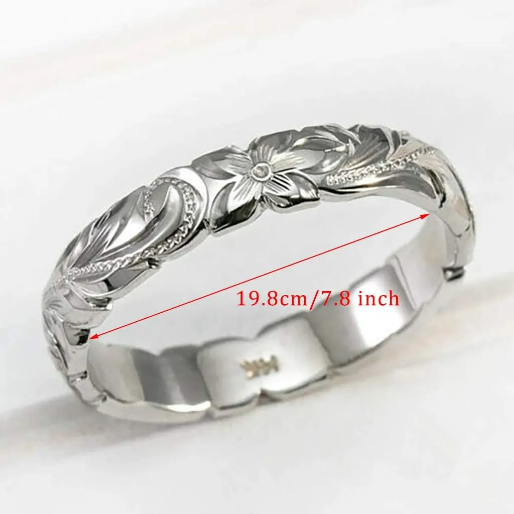 Chunky Gold Ring for Women,Gold Plated Engagement Wedding Band Elegant Carved Rose Flower Statement Ring Jewelry Gift for Her