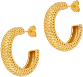 Elegant Large Hoop Earrings for Women Silver Circle Earrings Minimalist Design Fashion Accessory