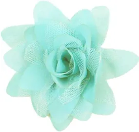 Expo International Bonnie Brooch Pin Hair Clip Appliques, Aqua Blue