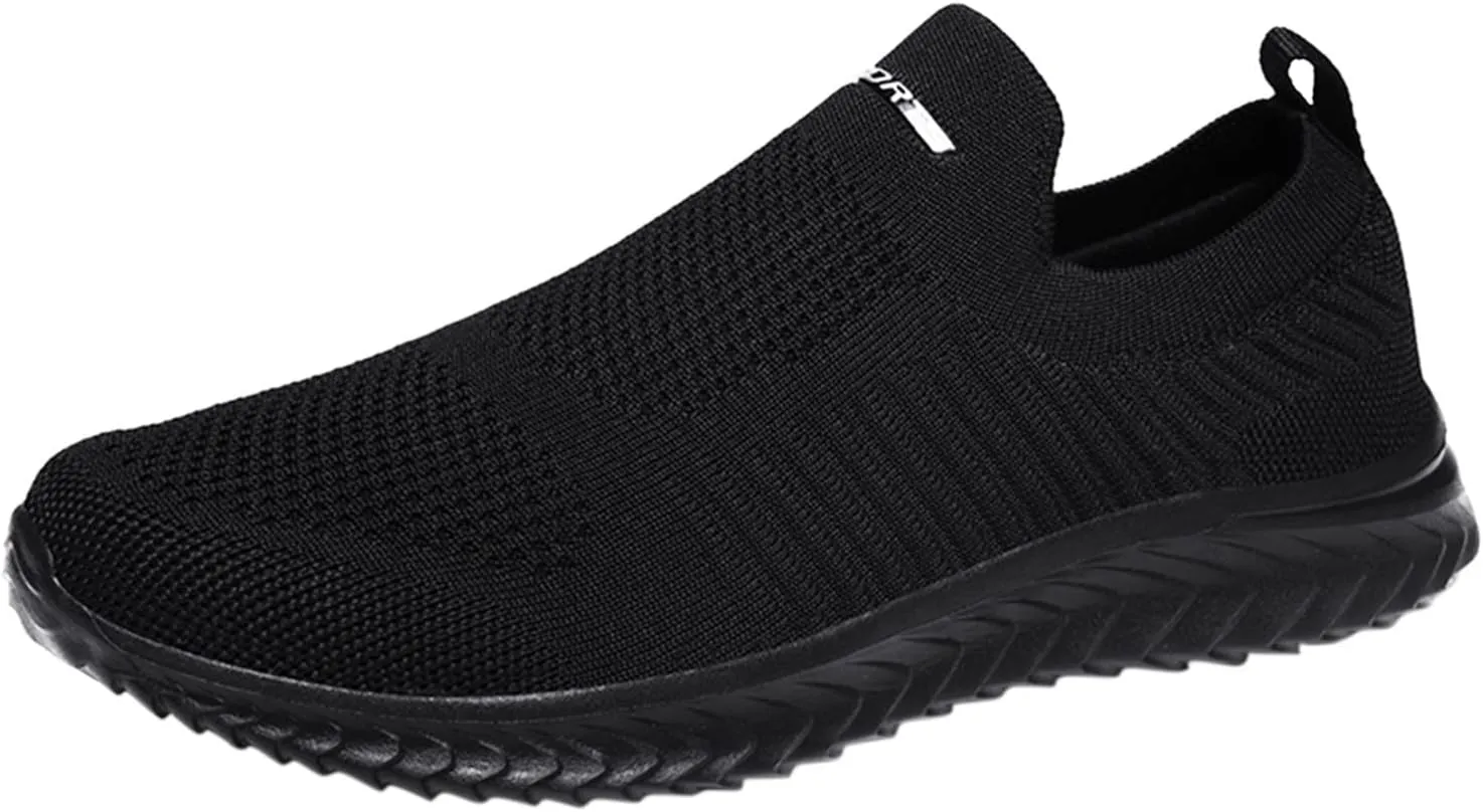 Fashion Summer Men Mesh Fly Woven Breathable Lightweight Comfortable Casual Flat Bottom Mens Sneaker Shoes