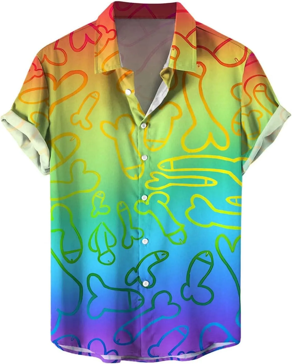 Hawaiian Shirt for Men Pink Button T Shirt Casual Polo Lightweight Camo Shirt Black Dress Shirts for Men Big and Tall