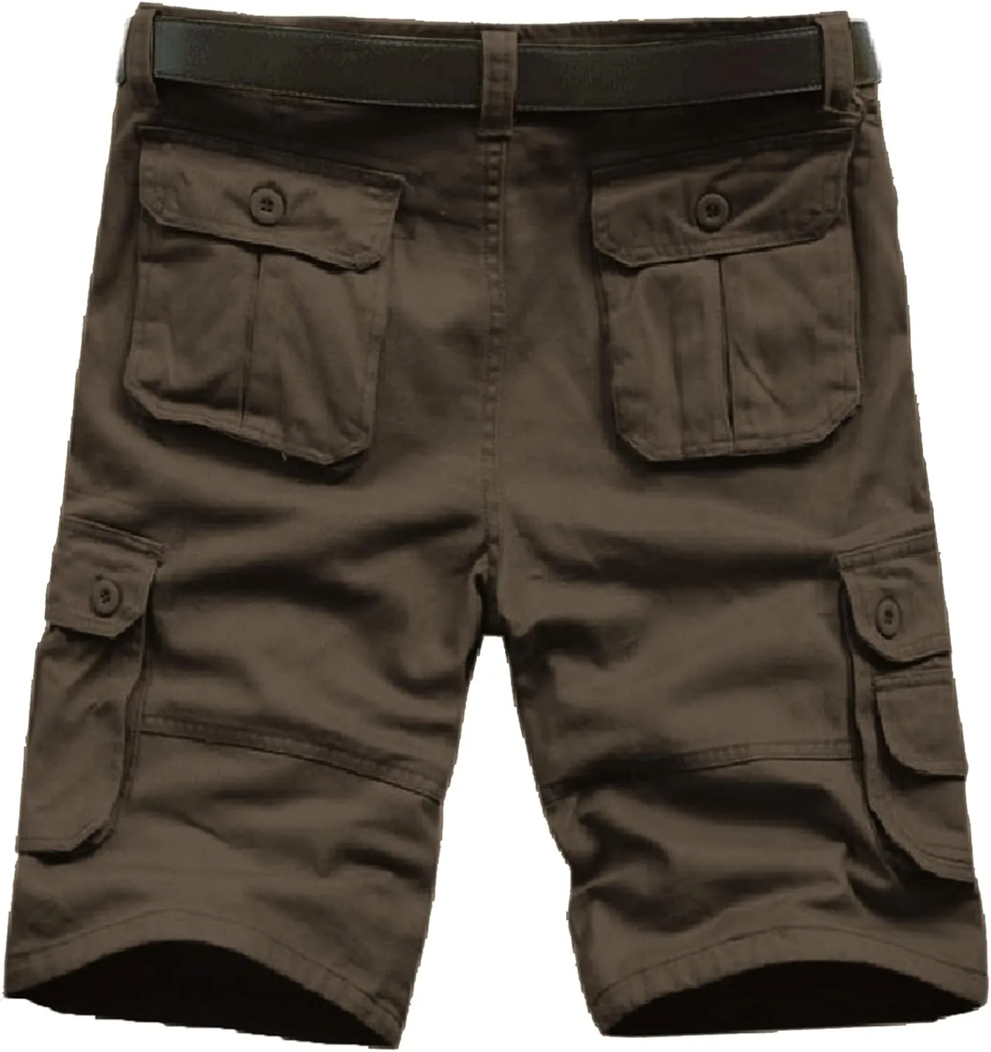 LCMTWX Cargo Shorts for Men Stretch Waist Work Shorts Outdoor Hiking Fishing Capri Shorts Tactical Athletic Shorts Pockets