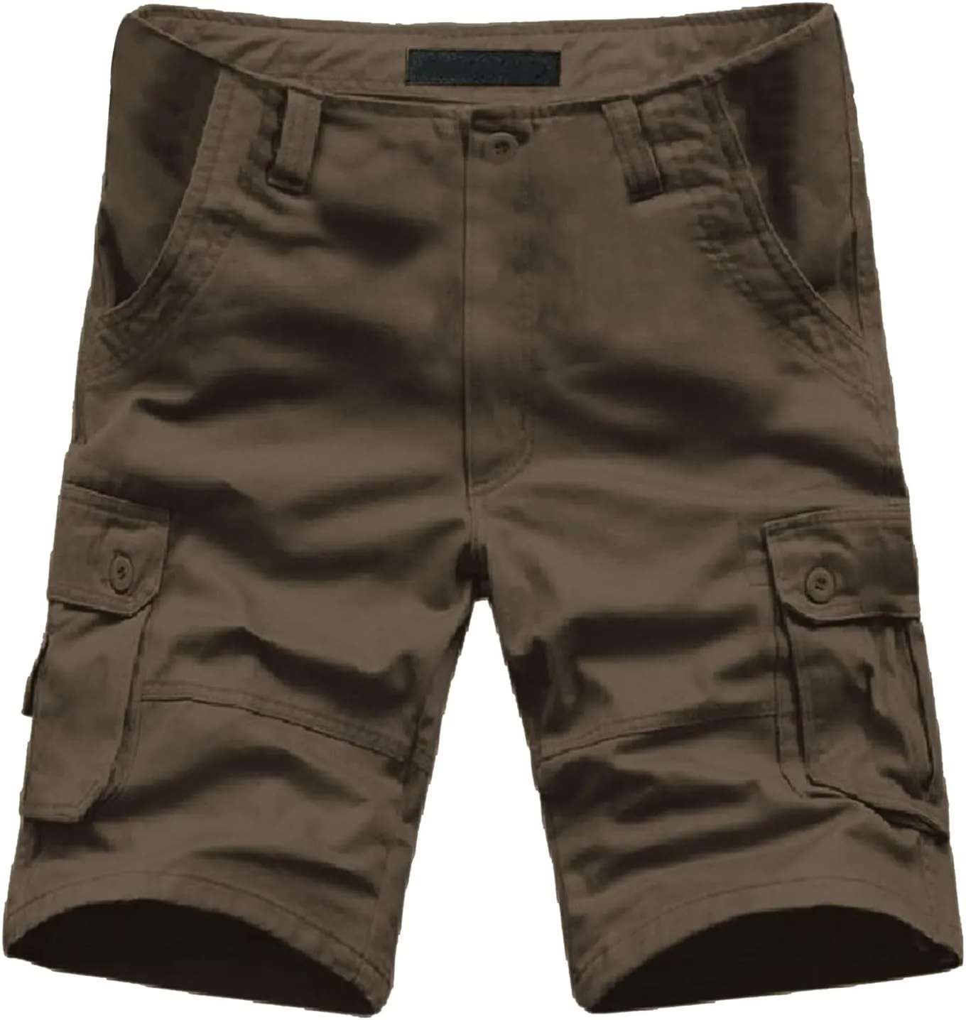 LCMTWX Cargo Shorts for Men Stretch Waist Work Shorts Outdoor Hiking Fishing Capri Shorts Tactical Athletic Shorts Pockets
