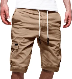 LCMTWX Men's Athletic Shorts Summer Thin Loose Shorts Large Shorts Casual Beach Pantsmen's Solid Color Capris Gym Short