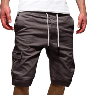 LCMTWX Men's Athletic Shorts Summer Thin Loose Shorts Large Shorts Casual Beach Pantsmen's Solid Color Capris Gym Short