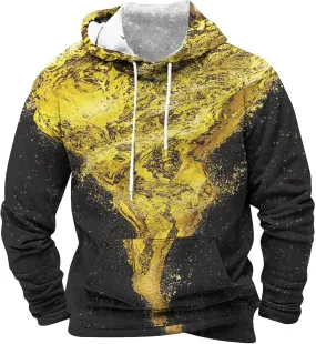Men Hoodies Fall Long Sleeve Hooded Sweatshirt Hooded Sweatshirt Top Outdoor Sweatshirt Shirt Oktoberfest 3D Print