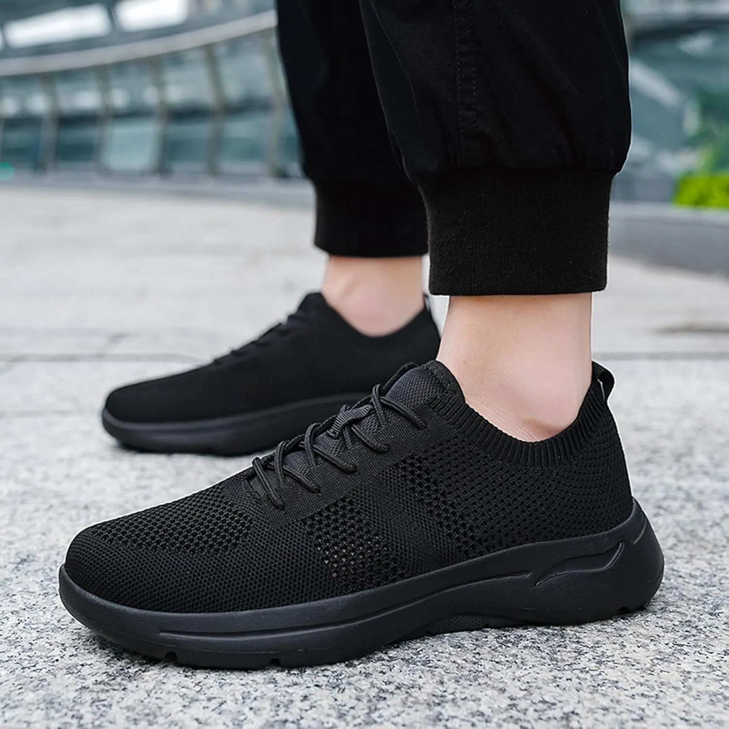 Men Sneakers Mens Athletic Shoes Comfort Lightweight Breathable Running Shoe Non Slip Casual Fashion Tennis Sneakers