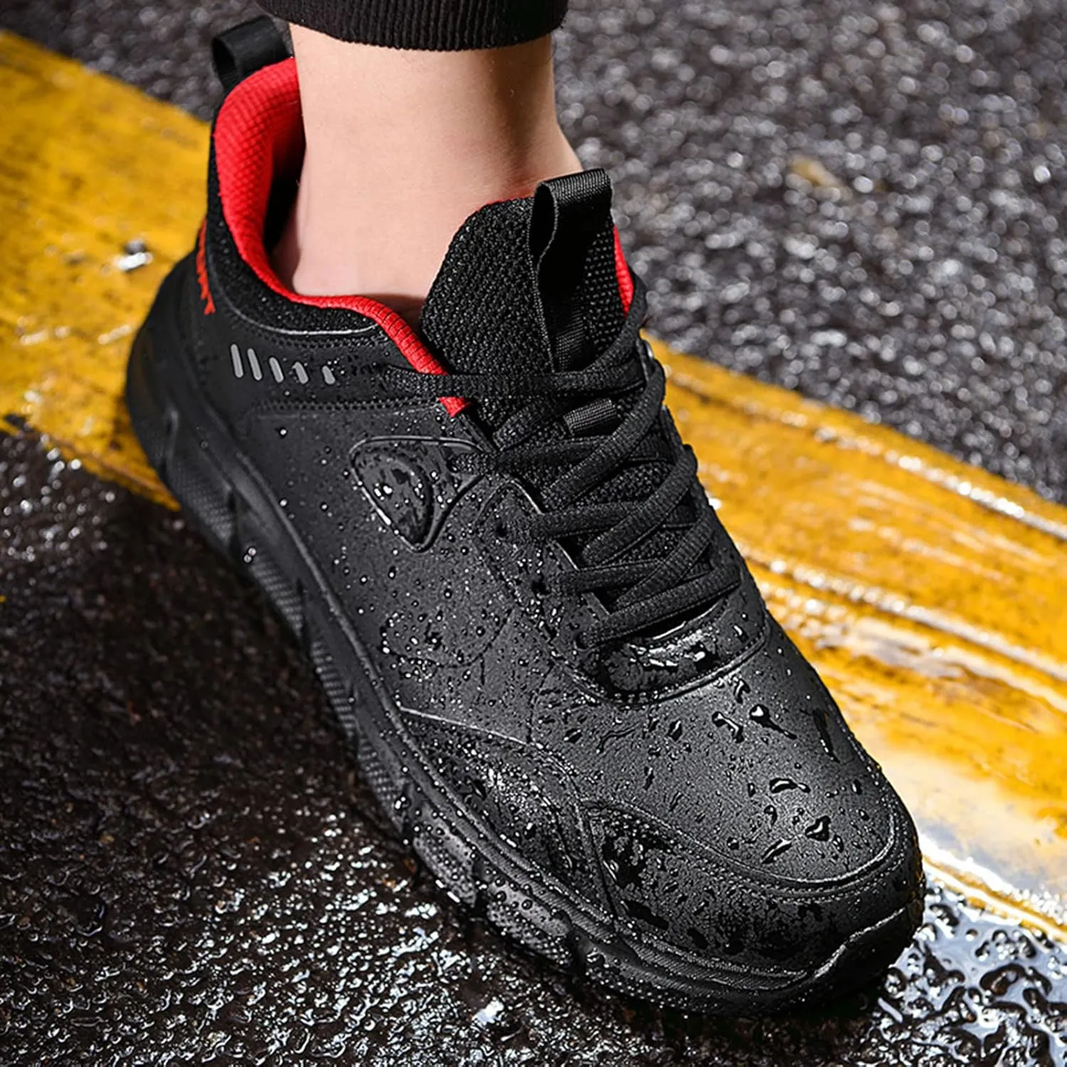 Men Sports Shoes Fashion New Pattern Season Lace Up Sports Shoes Simple Casual Travel Sneaker Boots Mens