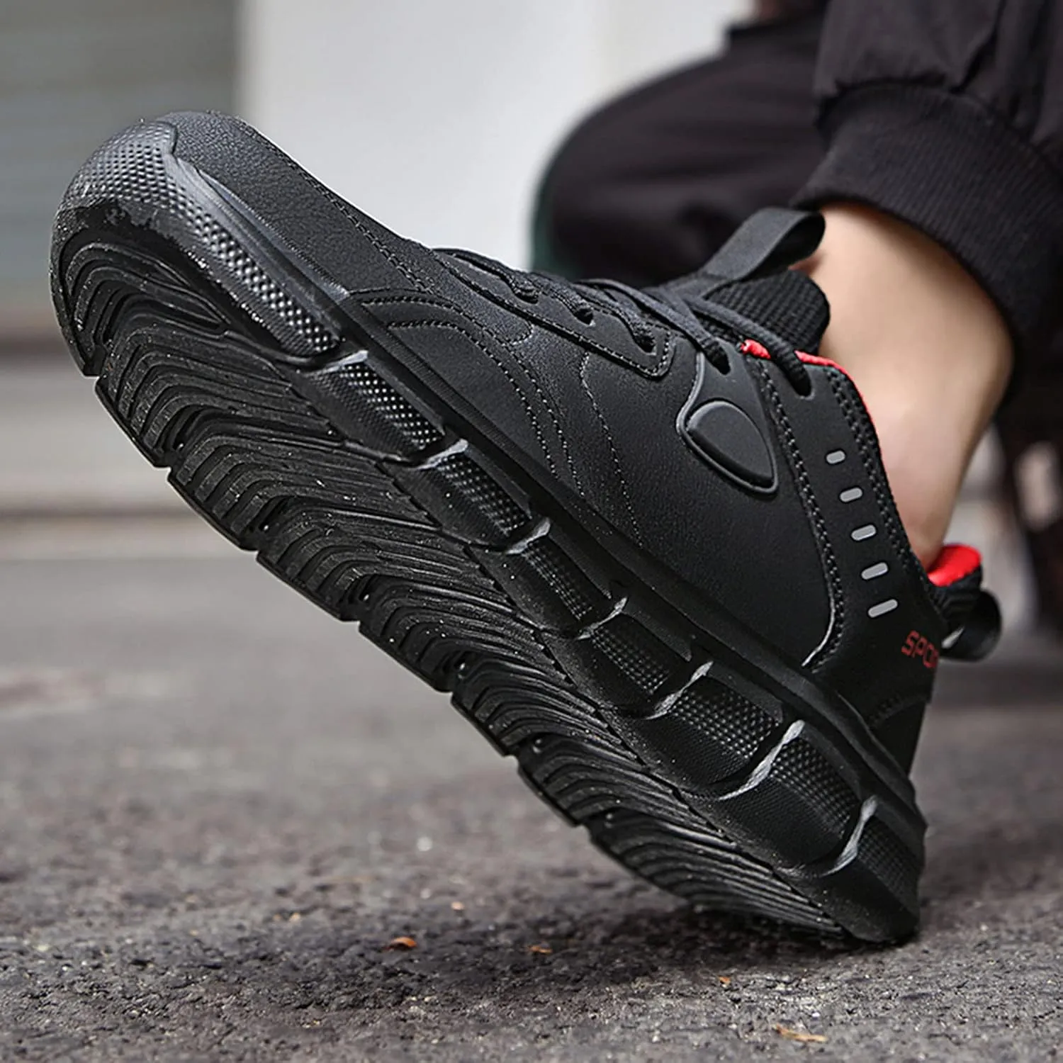 Men Sports Shoes Fashion New Pattern Season Lace Up Sports Shoes Simple Casual Travel Sneaker Boots Mens