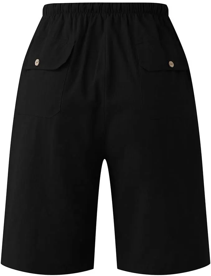 Mens Athletic Shorts Fitness Pockets Bodybuilding Cotton Mens Shorts Men's pants Mens Shorts Exercise Shorts for