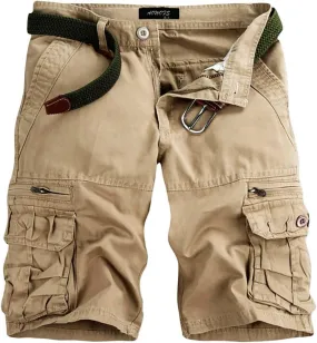 Mens Casual Shorts Color Pants Solid Summer Men's Cotton Trousers and Men's pants Khaki Shorts for Men Men Shorts