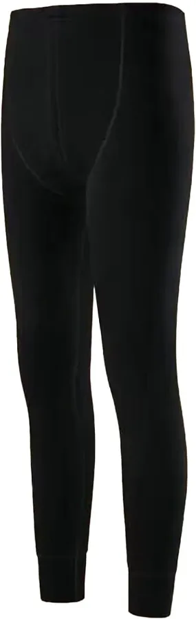 Men's Fleece Lined Leggings Thermal Plain Warm Tights Cold Weather Base Layer Bottoms Slim Fit Winter Baselayer Pants