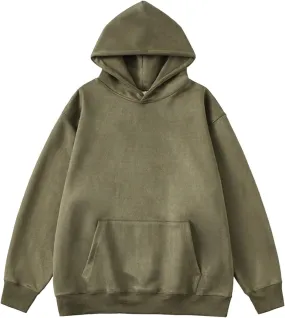 Men's Graphic Hoodies Autumn Suede Hooded Smooth Board Sweater New Large Basic Fashion Hoodies Sweatshirts, M-4XL