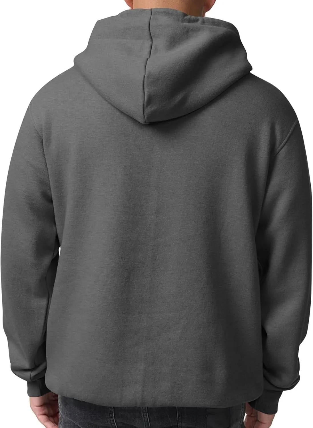 Men's Hoodie, EcoSmart Fleece Hoodie, Hooded Sweatshirt for Men