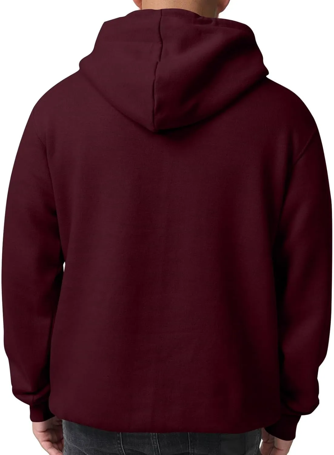Men's Hoodie, EcoSmart Fleece Hoodie, Hooded Sweatshirt for Men