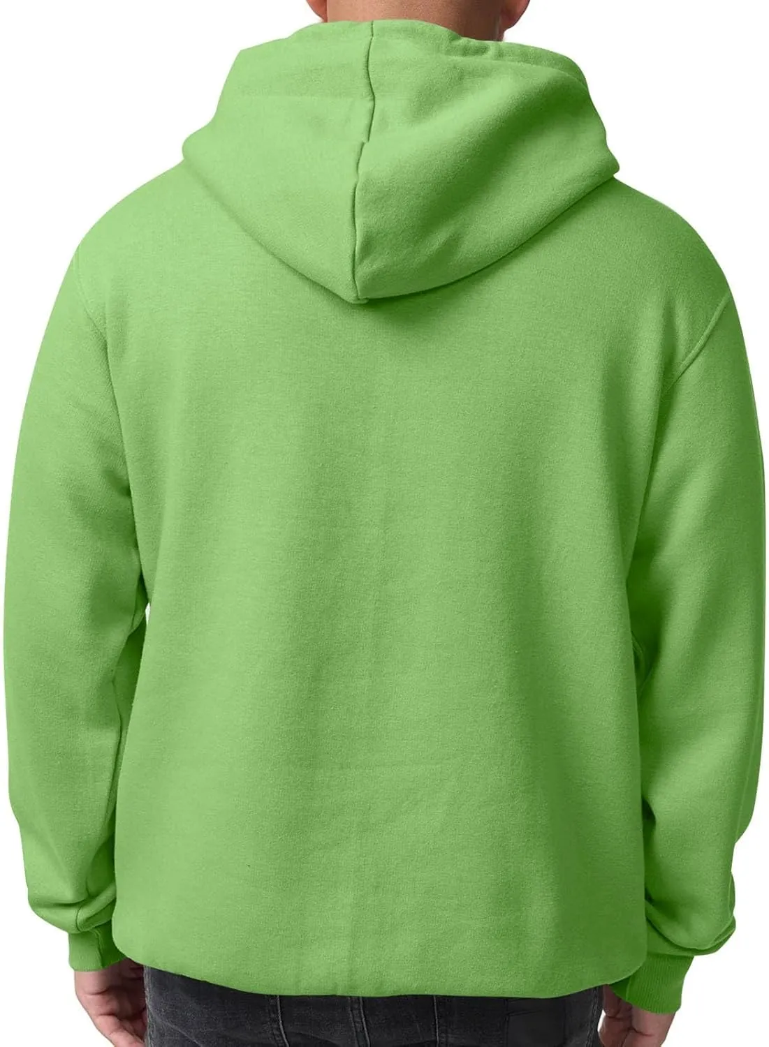 Men's Hoodie, EcoSmart Fleece Hoodie, Hooded Sweatshirt for Men
