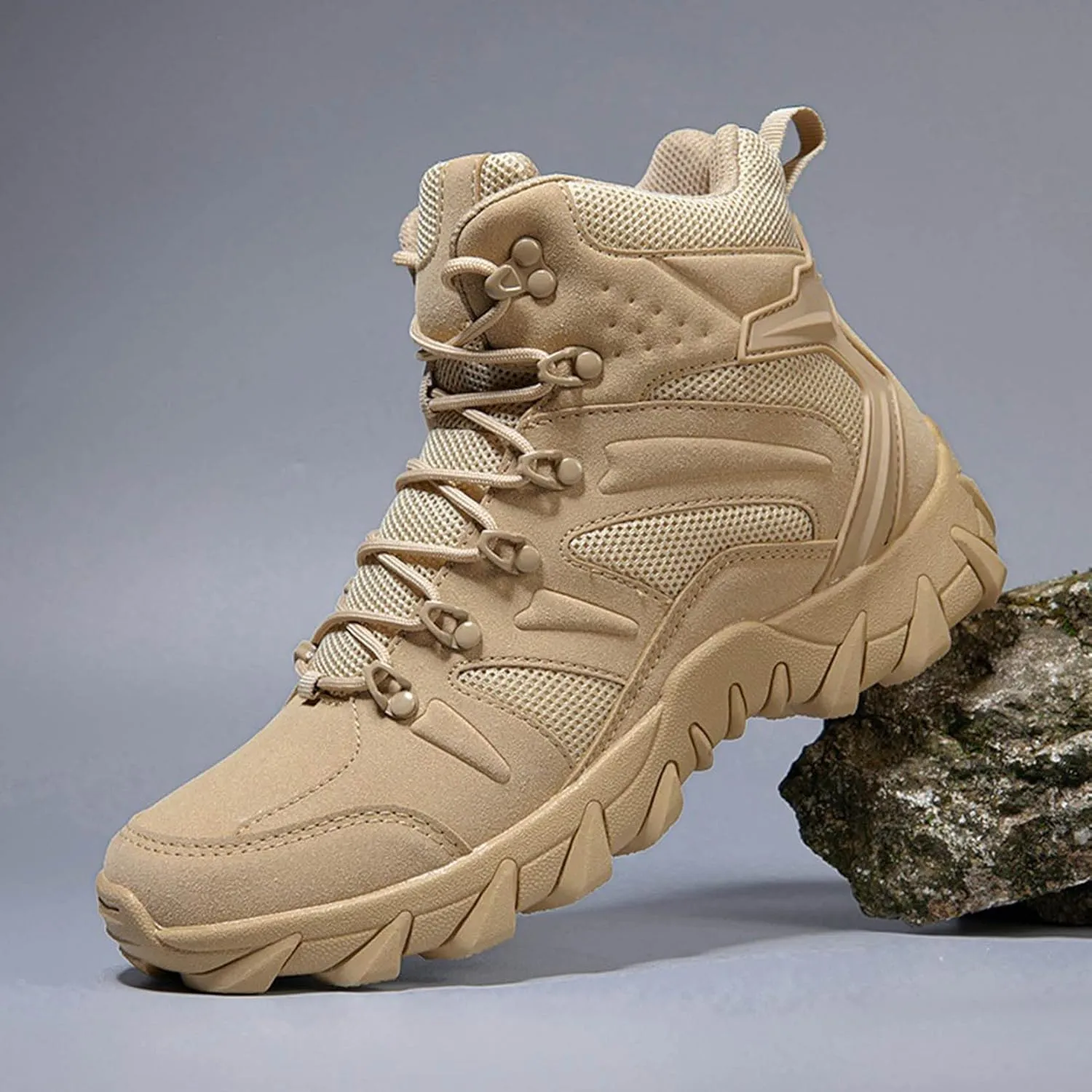 Men's LD Lightweight Hiking Boots Hunting Boots Work Boots Military Tactical Boots Combat Boots