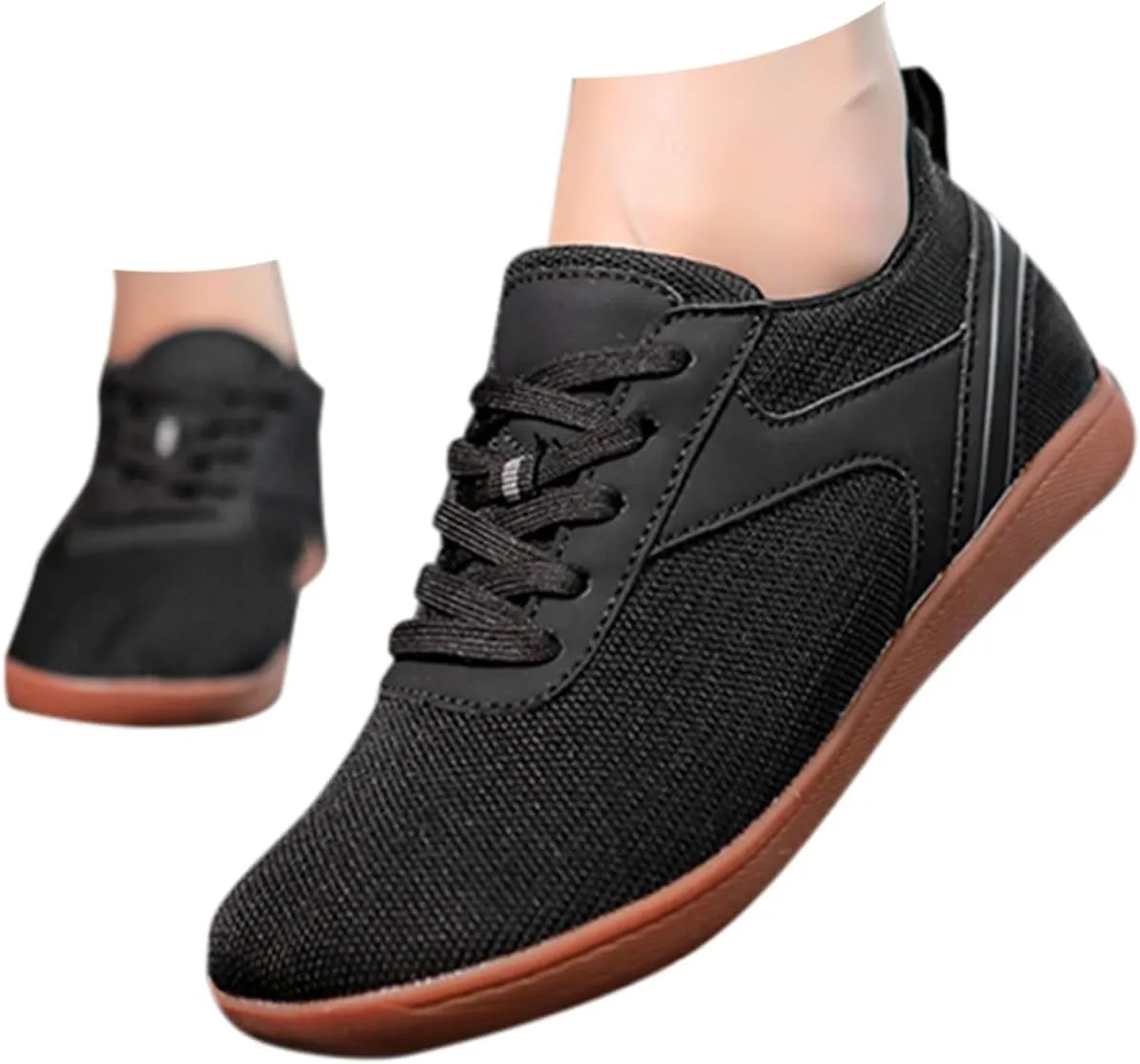 Mens Loafers & Slip-Ons Outdoor Non Slip Barefoot Wide Toe Shoes Comfortable & Breathable Athletic Hiking Shoes