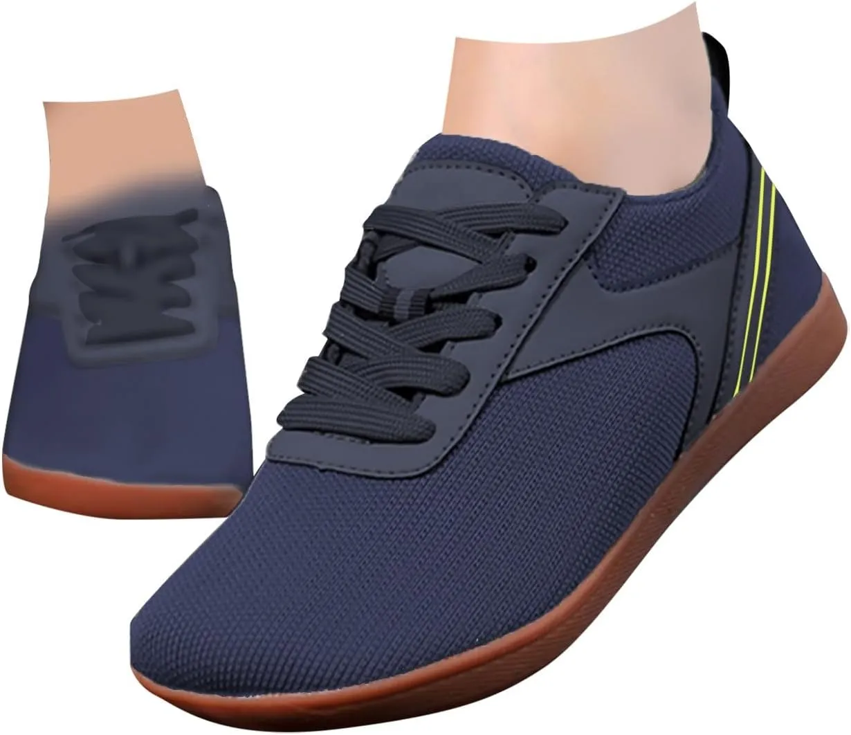Mens Loafers & Slip-Ons Outdoor Non Slip Barefoot Wide Toe Shoes Comfortable & Breathable Athletic Hiking Shoes
