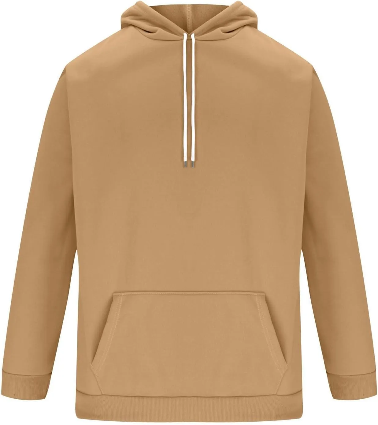 Men's Loose Fit Hoodies Lightweight Pullover Casual Sweatshirts
