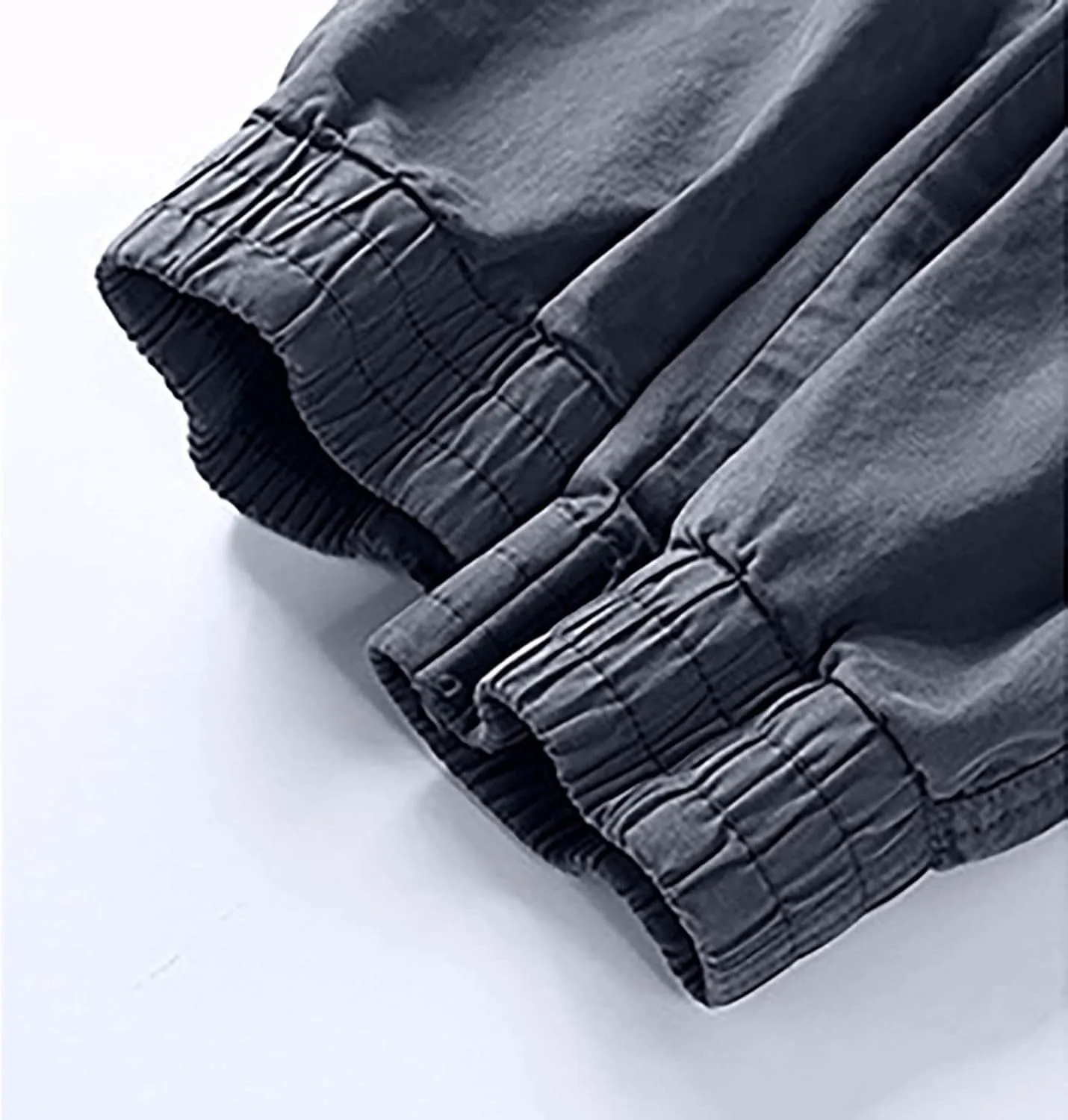 Mens Military Solid Color Overalls Tactical Multi Pockets Straight Baggy Cargo Pants Outdoor Dressy Casual Plus Size Trouser
