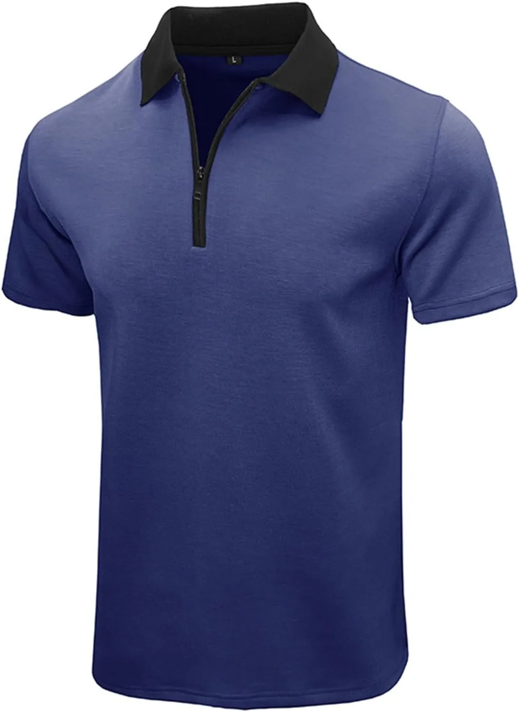 Mens Resort Wear 2025 Polo Shirts Short Sleeve Moisture Wicking Golf Polo Athletic Collared Shirt Tennis T-Shirt Tops