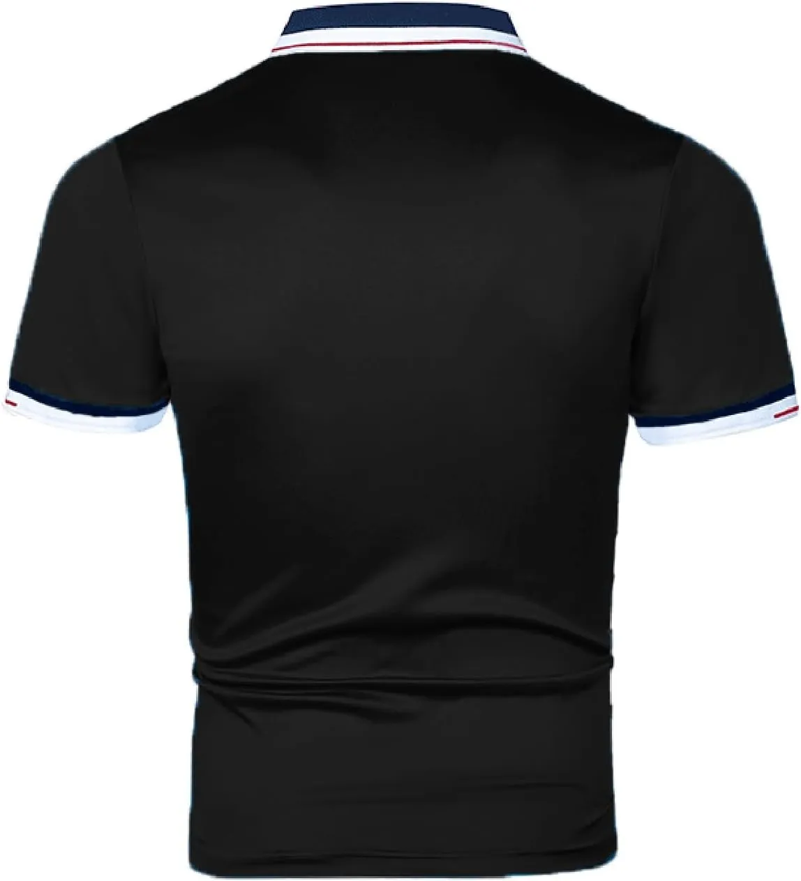 Mens Resort Wear 2025 Wrinkle-Resistant Office Slim Collared Polos Short Sleeve Collared Shirt Summer Casual