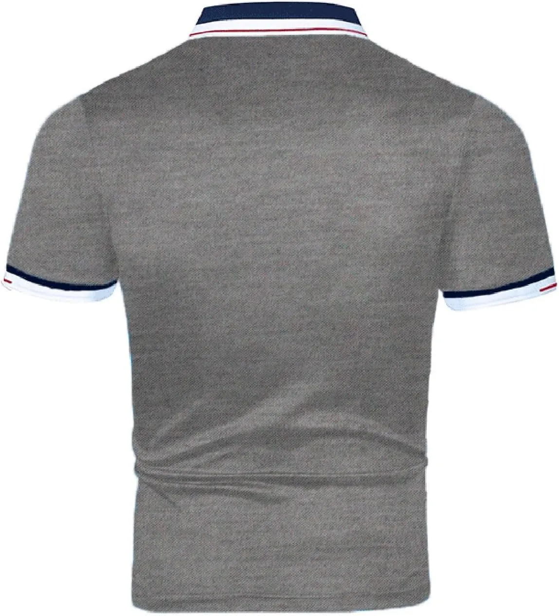 Mens Resort Wear 2025 Wrinkle-Resistant Office Slim Collared Polos Short Sleeve Collared Shirt Summer Casual
