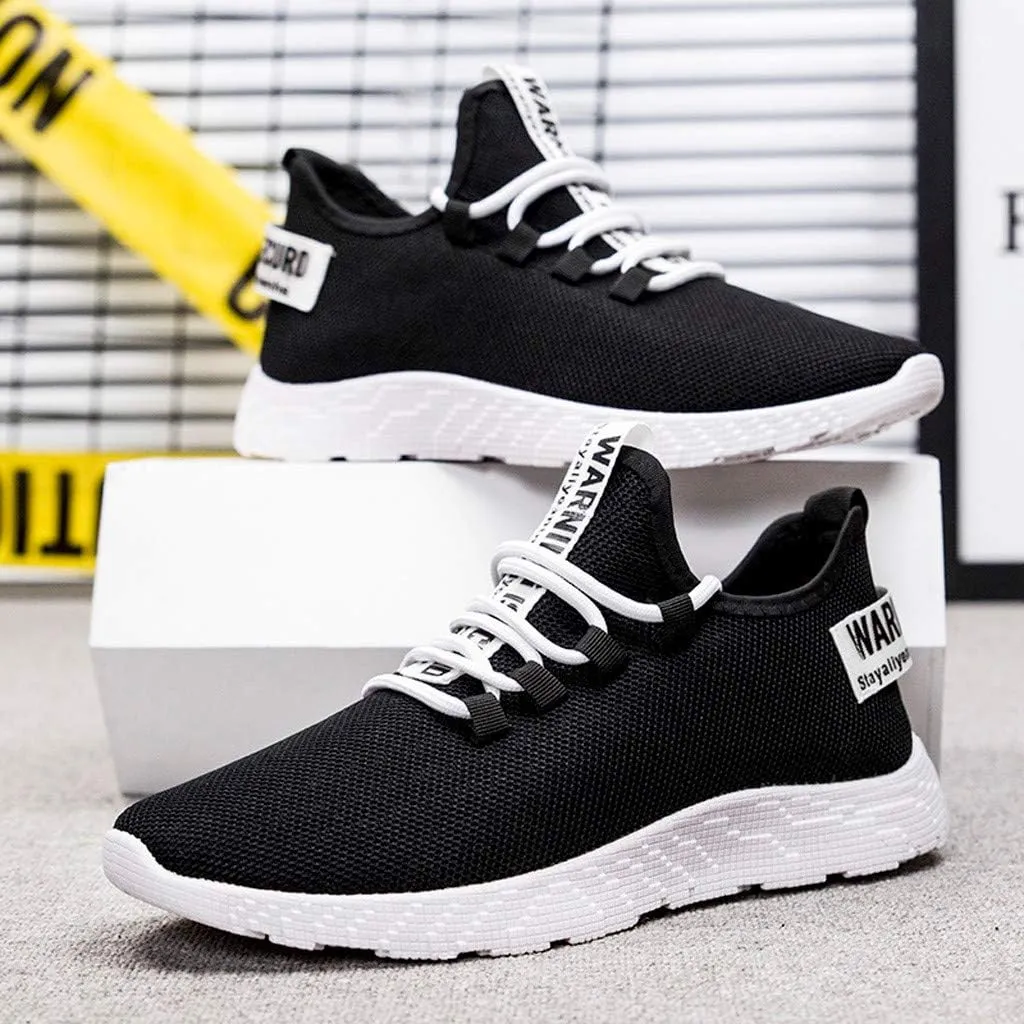 Mens Running Shoes Slip On Comfortable Casual Sneakers Lightweight Breathable Walking Sport Athletic Shoes