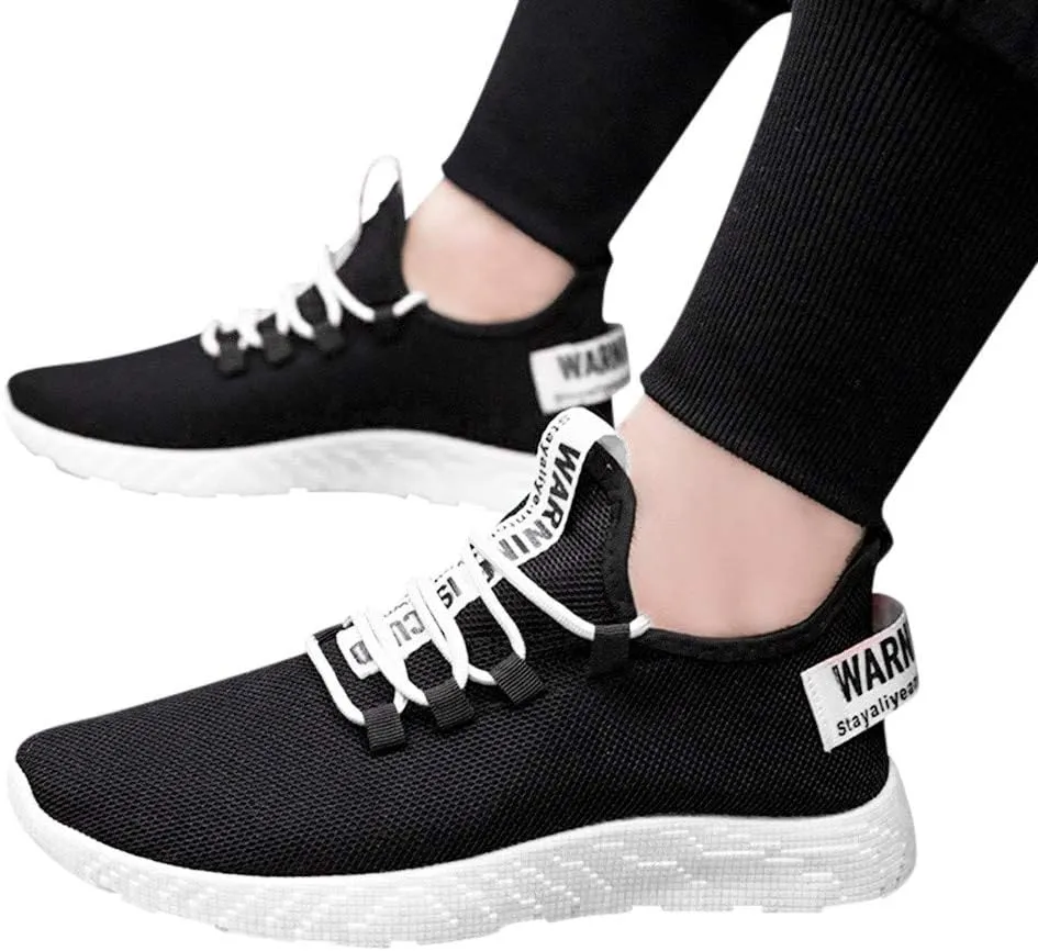 Mens Running Shoes Slip On Comfortable Casual Sneakers Lightweight Breathable Walking Sport Athletic Shoes