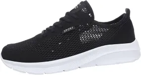 Men's Shoes Non Slip Shoes Mens Air Running Athletic Trail Tennis Sneaker Shoe for Men Breathable Comfort Walking for Men Tennis Trainer Brown
