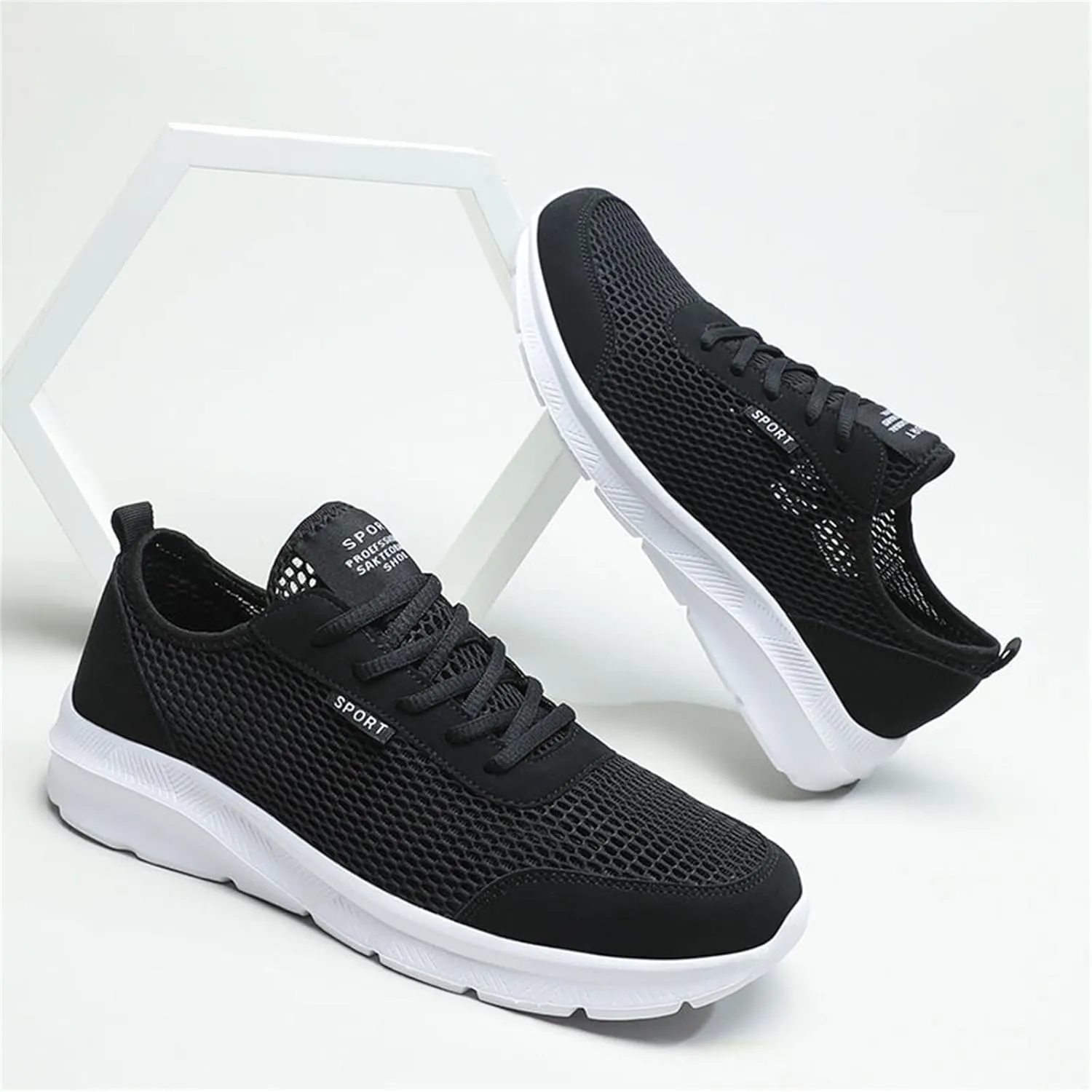 Men's Shoes Non Slip Shoes Mens Air Running Athletic Trail Tennis Sneaker Shoe for Men Breathable Comfort Walking for Men Tennis Trainer Brown
