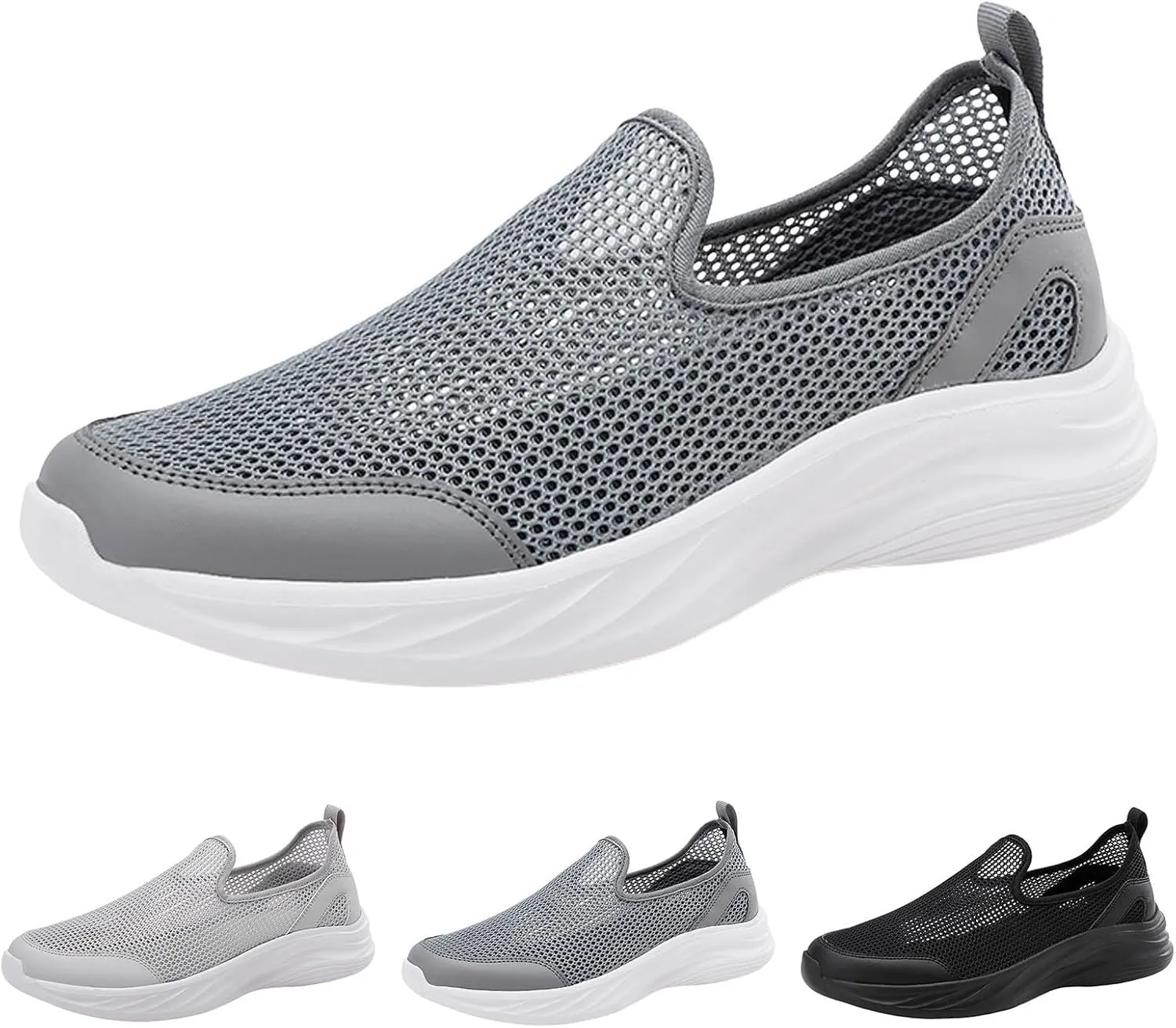 Mens Slip on Shoes Men's Sneakers Shoe for Men Tennis Shoe for Men Running Trail Comfortable Sneaker