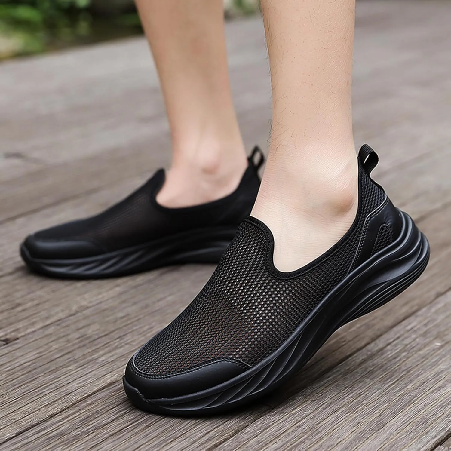 Mens Slip on Shoes Men's Sneakers Shoe for Men Tennis Shoe for Men Running Trail Comfortable Sneaker
