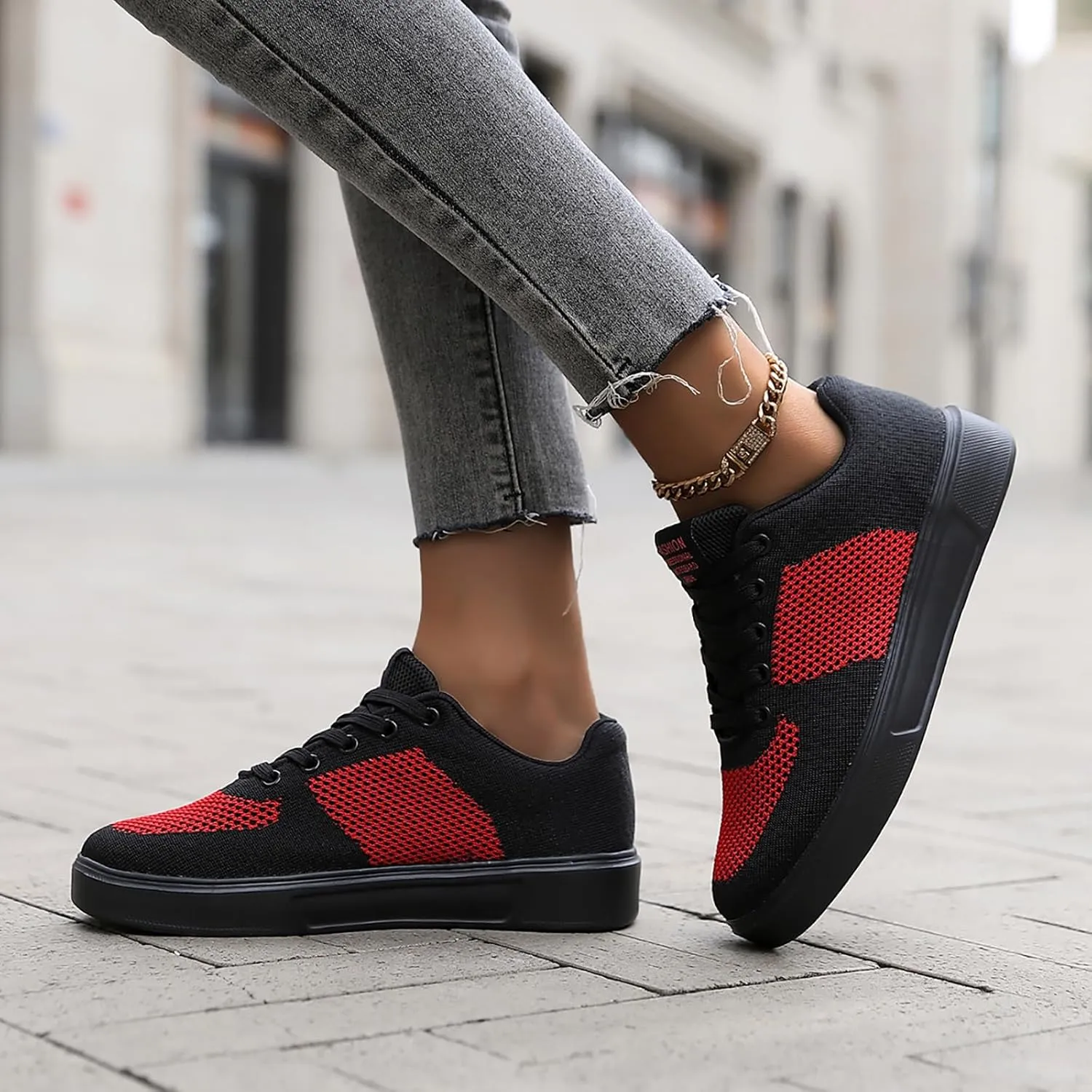 Mens Slip On Walking Shoes Men Casual Breathable Walking Shoes Sport Athletic Sneakers Comfortable Lightweight Shoes