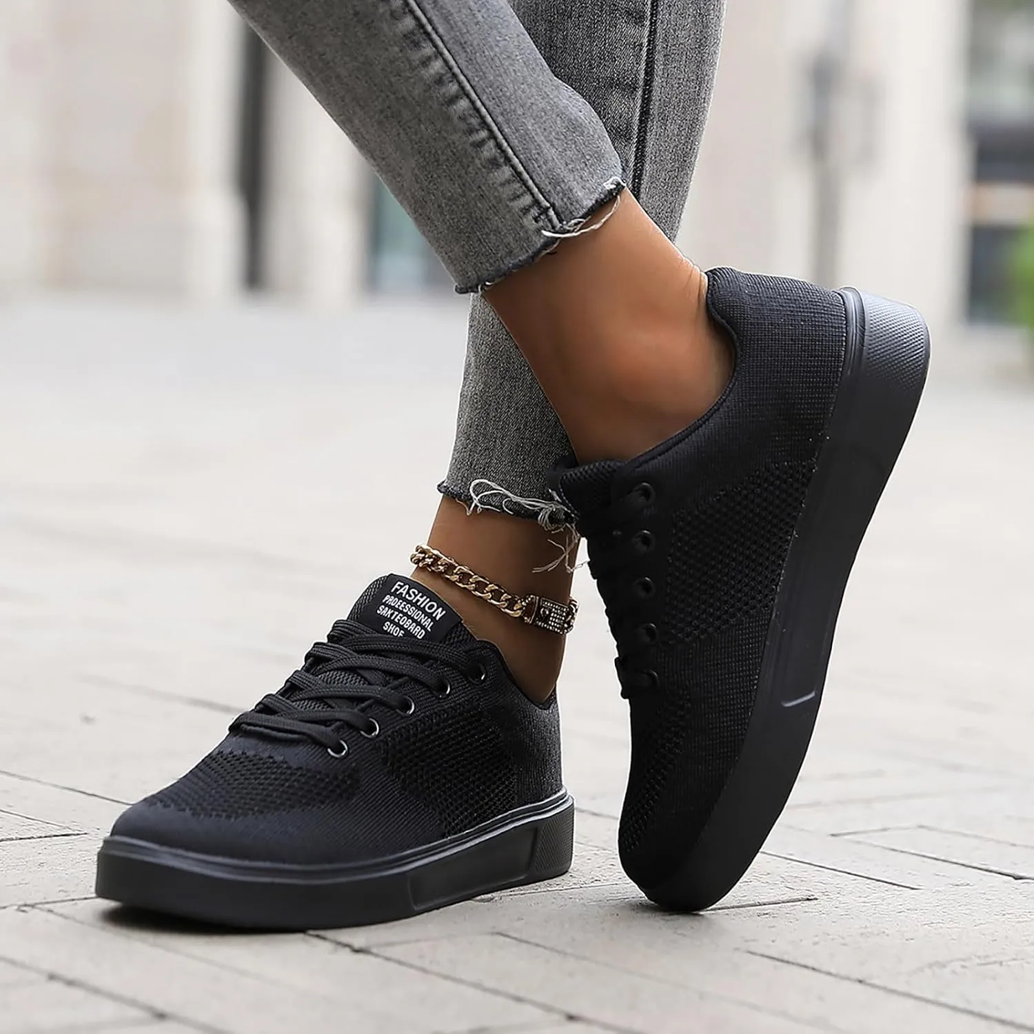 Mens Slip On Walking Shoes Men Casual Breathable Walking Shoes Sport Athletic Sneakers Comfortable Lightweight Shoes