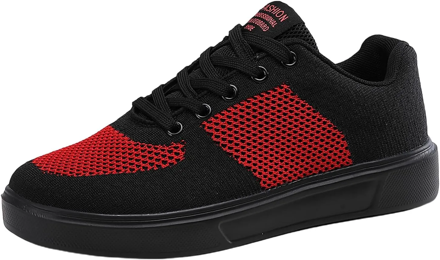 Mens Slip On Walking Shoes Men Casual Breathable Walking Shoes Sport Athletic Sneakers Comfortable Lightweight Shoes