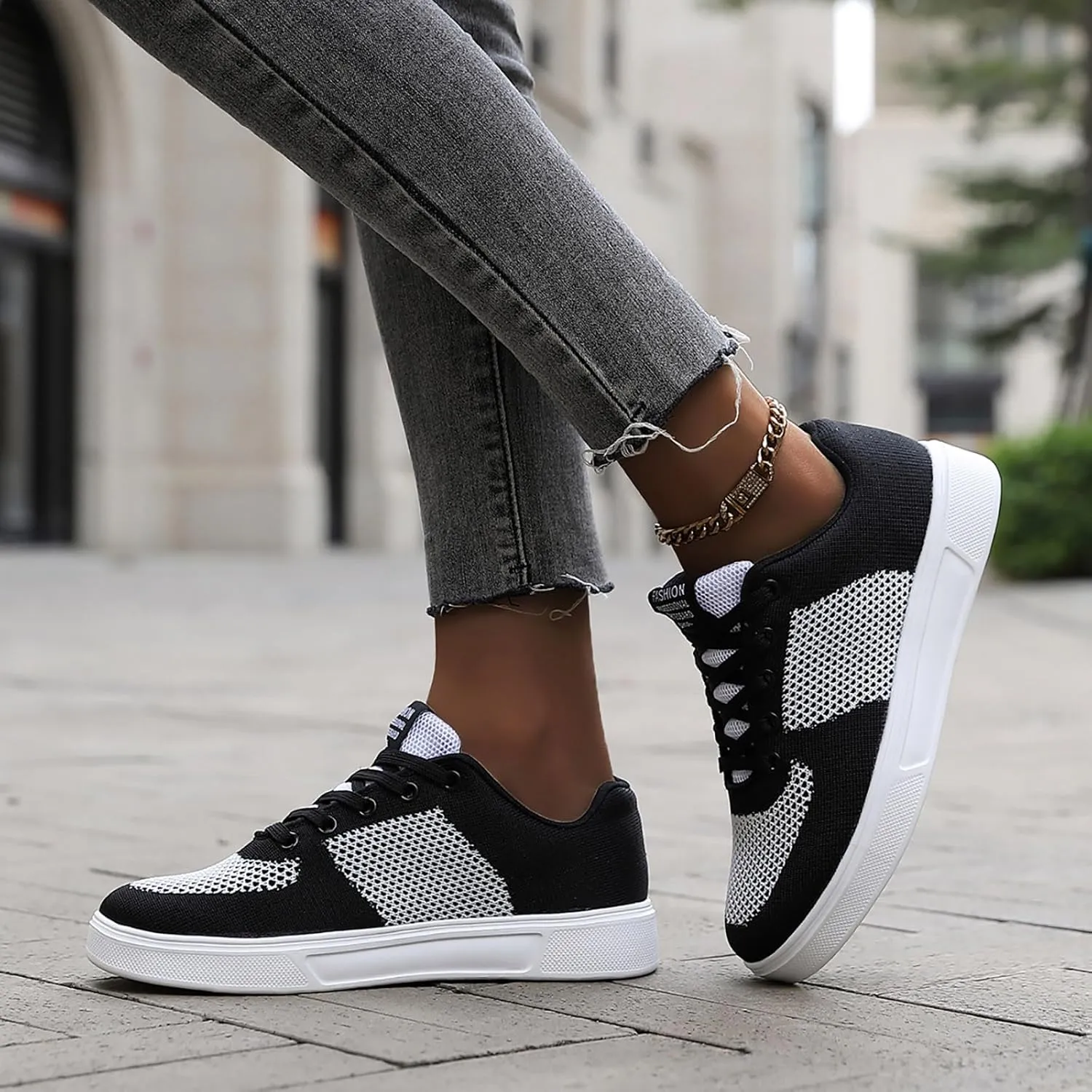 Mens Slip On Walking Shoes Men Casual Breathable Walking Shoes Sport Athletic Sneakers Comfortable Lightweight Shoes