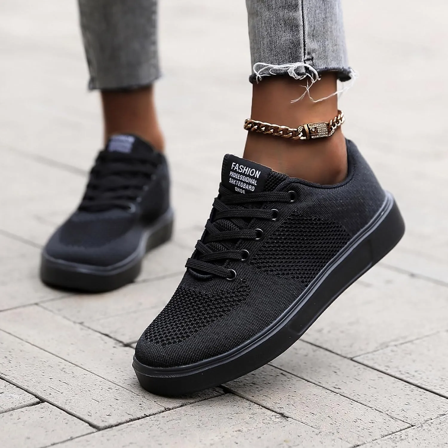 Mens Slip On Walking Shoes Men Casual Breathable Walking Shoes Sport Athletic Sneakers Comfortable Lightweight Shoes