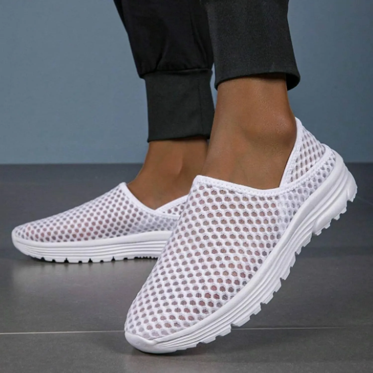 Mens Slip On Walking Shoes Men's Shoes Men's Athletic Shoes Breathable Shoes Men Sneakers for Men Running Shoes Sneakers