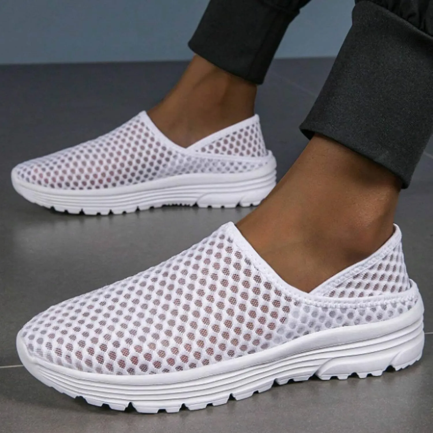 Mens Slip On Walking Shoes Men's Shoes Men's Athletic Shoes Breathable Shoes Men Sneakers for Men Running Shoes Sneakers