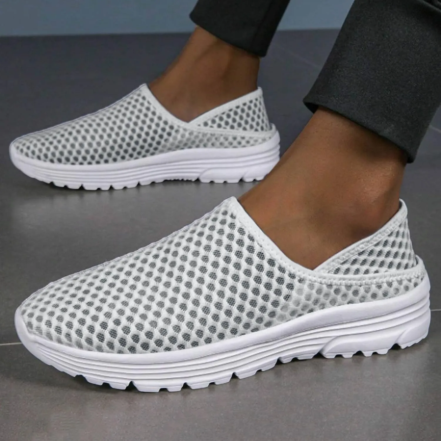 Mens Slip On Walking Shoes Men's Shoes Men's Athletic Shoes Breathable Shoes Men Sneakers for Men Running Shoes Sneakers